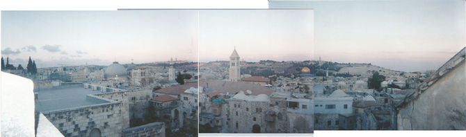 West is best; waking up in Jerusalem and falling in love