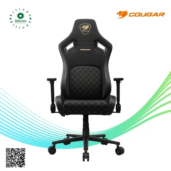 Thumbnail: Cougar Gaming Chair Defensor Gold F
