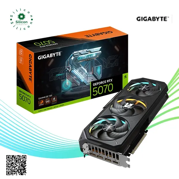 GIGABYTE GeForce RTX 5070 GAMING OC 12G GRAPHICS CARD