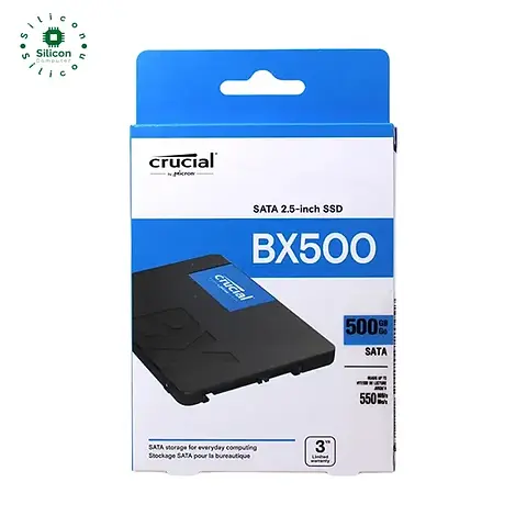 Crucial BX500 500GB 3D NAND SATA 2.5-inch SSD