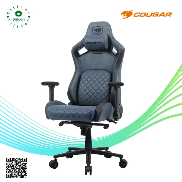 Cougar Defensor S F Gaming Chair (Navy Blue)