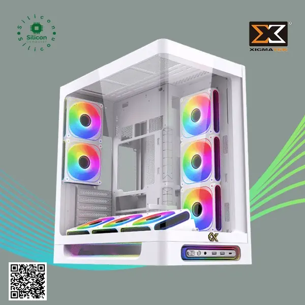 Thumbnail: Xigamtek Heaven Air Arctic 8 Fan ARGB