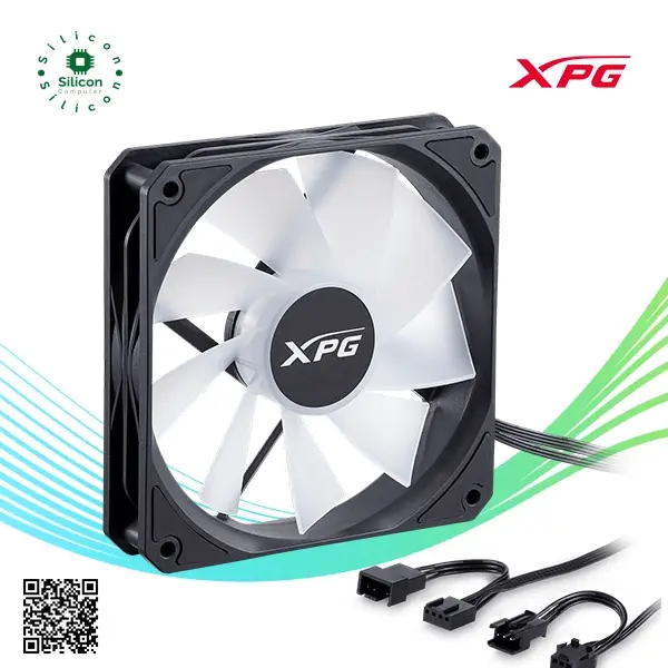 XPG Vento R 120 ARGB PWM Black