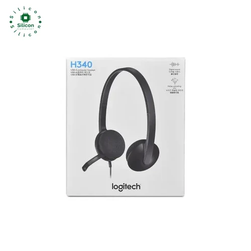 Logitech H340 USB Headset H340, Stereo USB Headset for Windows and Mac
