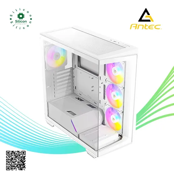 Antec C3 ARGB White 3 x 120mm 1 x 120mm ARGB PWM Fans