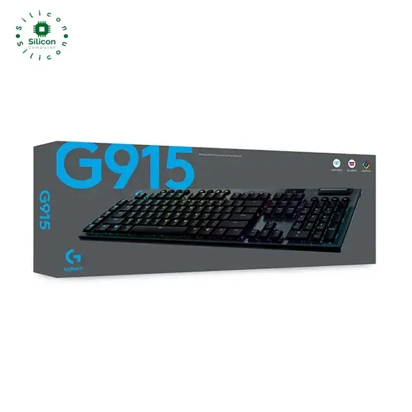 LOGITECH G915 Wireless RGB Mechanical Gaming Keyboard (Tactile switch)