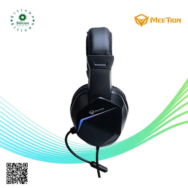 Thumbnail: Meetion HP022 Noise Cancelling RGB Wired Gaming Headset