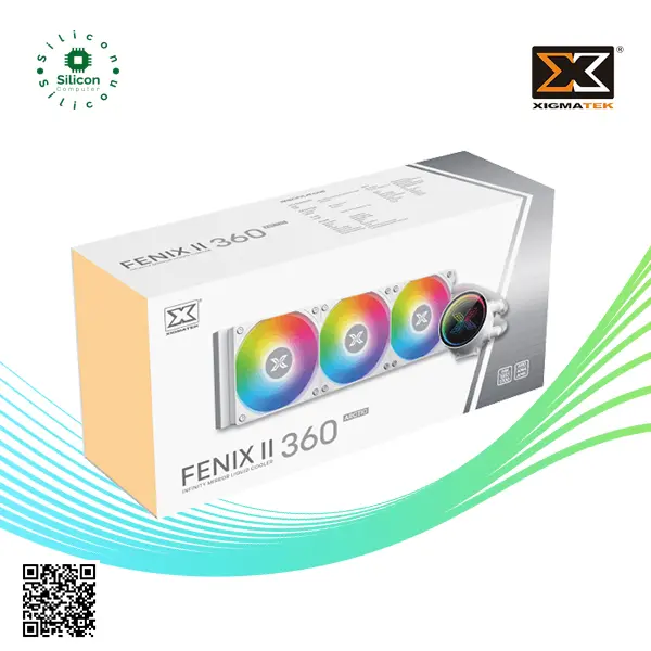 Xigmatek Fenix II 360 Arctic Argb Aio Liquid Cpu Cooler