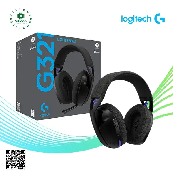 Logitech G321 LIGHTSPEED Wireless Gaming Headset Black