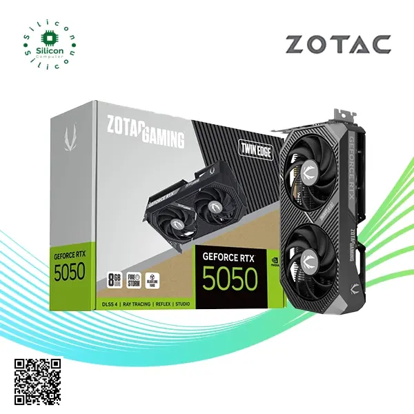 ZOTAC GAMING GeForce RTX 5050 Twin Edge - ZT-B50500E-10M