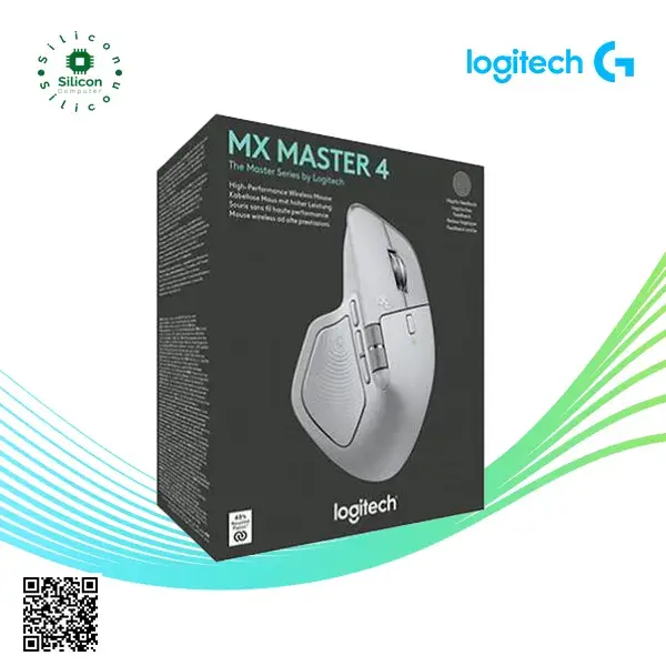 Logitech MX Master 4 Wireless Mouse Pale Gray