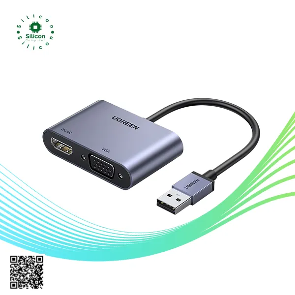 UGREEN to HDMI + VGA Converter CM449