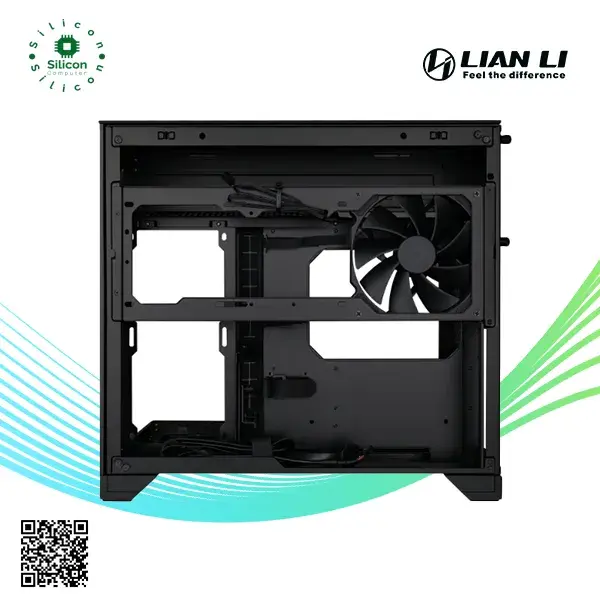 Thumbnail: Lian Li O11 Vision M Digital Black Micro Tower Gaming Case