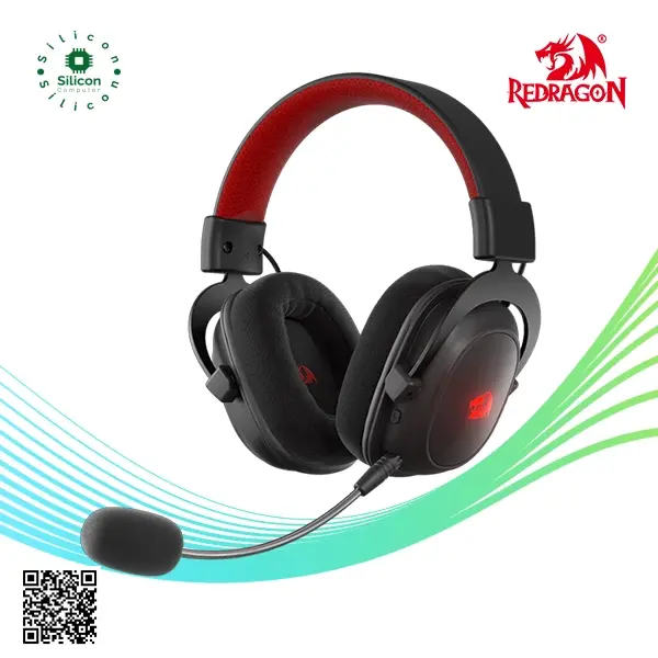 Redragon H510 ZEUS-X RGB Wireless Gaming Headset - Black
