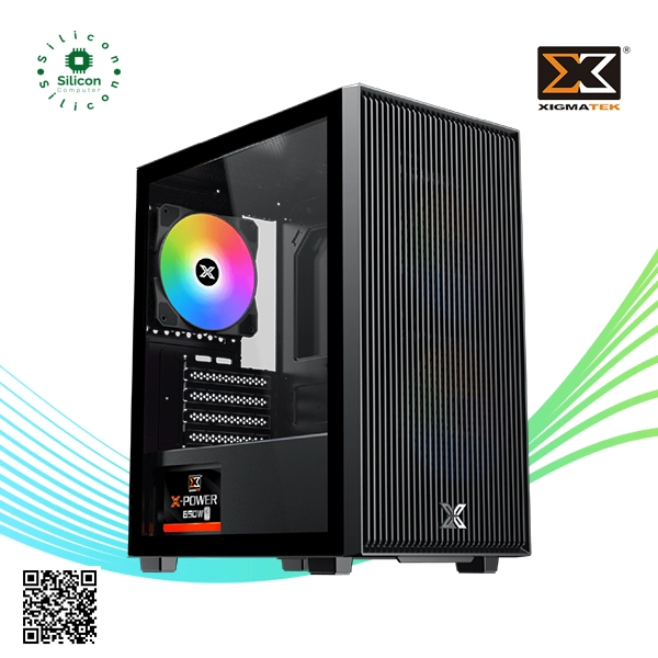 XIGMATEK Amun (with Xpower 650 W 80 Plus Power Supply)