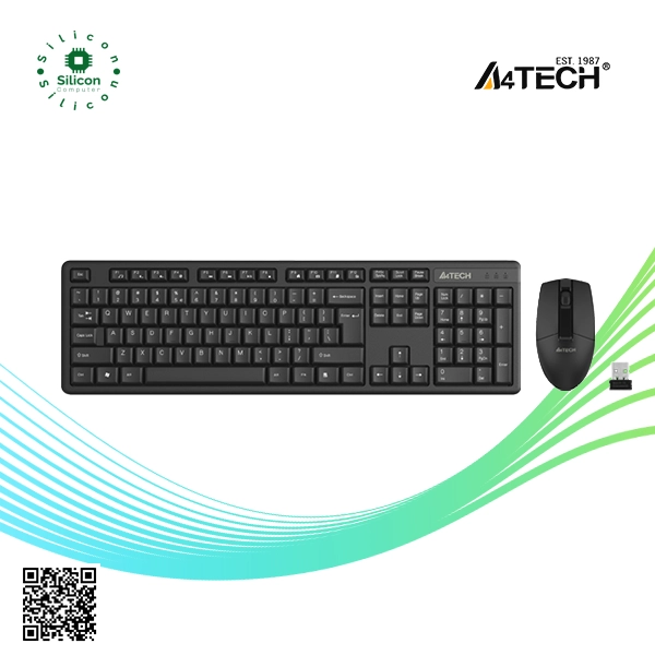 A4TECH 3330N Wirless Keyboard And Mouse