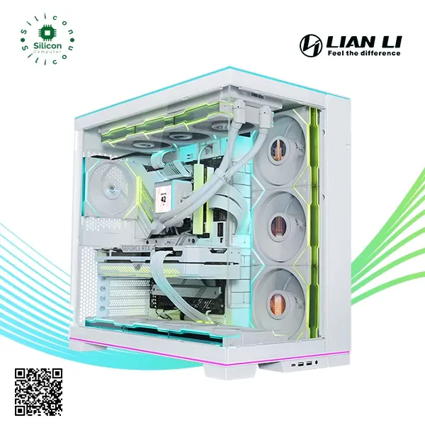 Thumbnail: Lian Li O11 Dynamic Evo RGB White Mid Tower Case