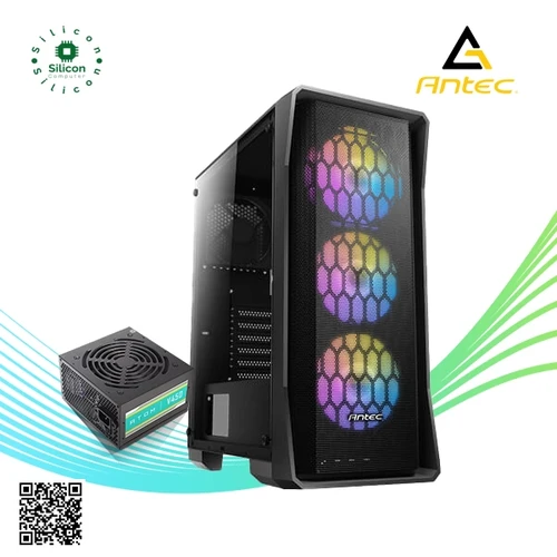 Antec NX360 - Mid-Tower Gaming Case 4 Fan With PSU Antec Atom V450