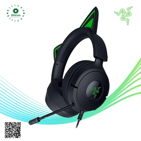 Thumbnail: Razer Kraken Kitty V3 X Wired Black Gaming Headset