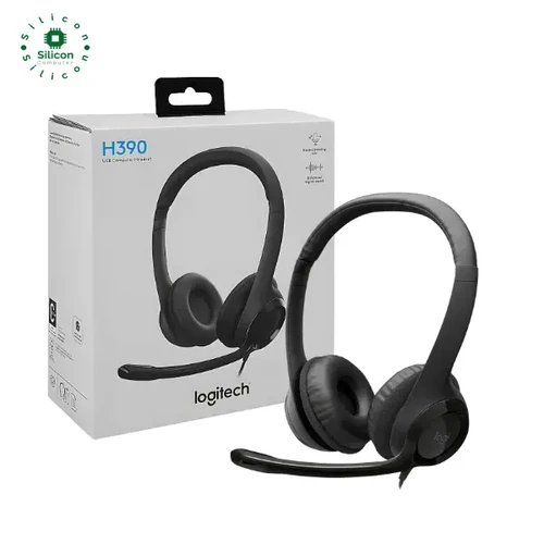LOGITECH H390 USB COMPUTER HEADSET USB WITH NOISE CANCELLING MIC