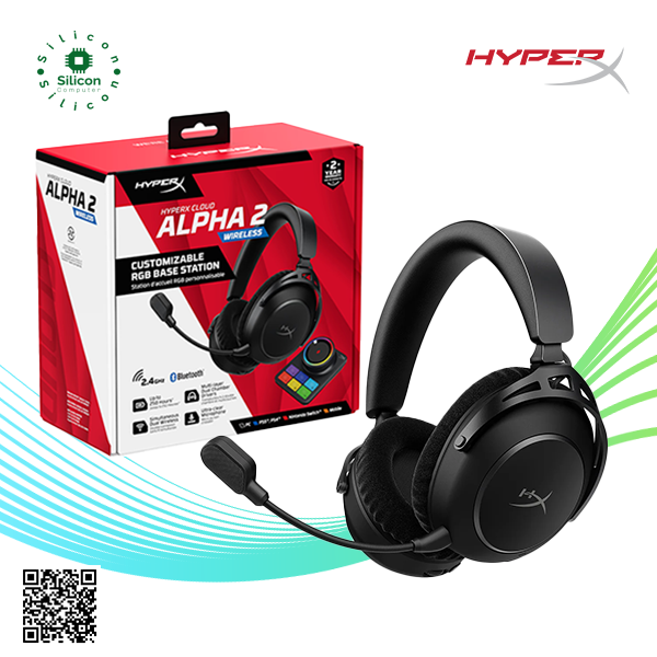 HyperX Cloud Alpha 2 Wireless Gaming Headset