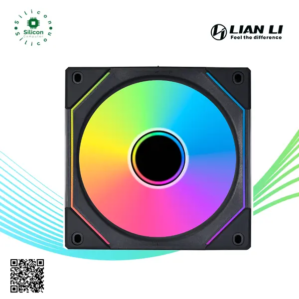 Lian Li UNI FAN SL-INF120 BLADE RGB 120MM Black Fan  (UF-SLIN120-1B)