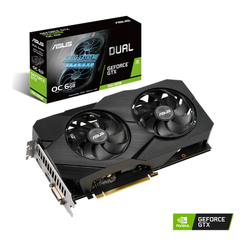 VGA ASUS Dual GeForce GTX 1660 SUPER OC Edition 6GB GDDR6