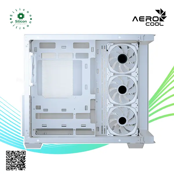 Thumbnail: Aerocool-P500C EVO White P500C-Evo-G-WT-v1