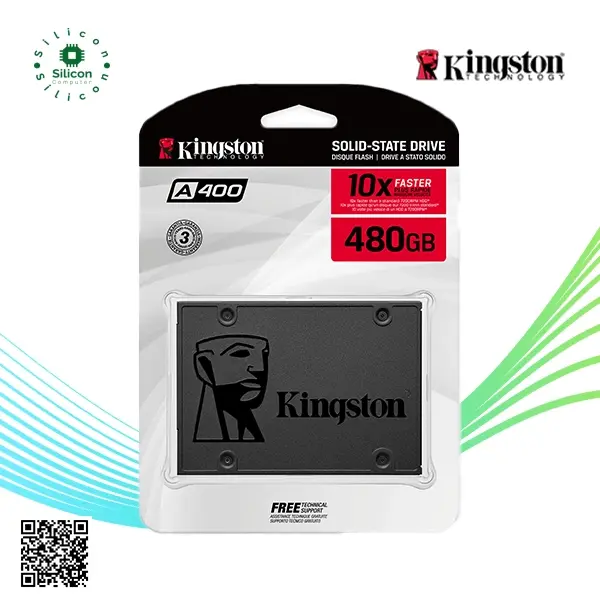 Kingston A400 480GB Internal Solid State Drive SSD