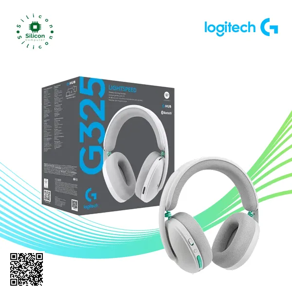 Logitech G G325 LIGHTSPEED Wireless Gaming Headset (White)