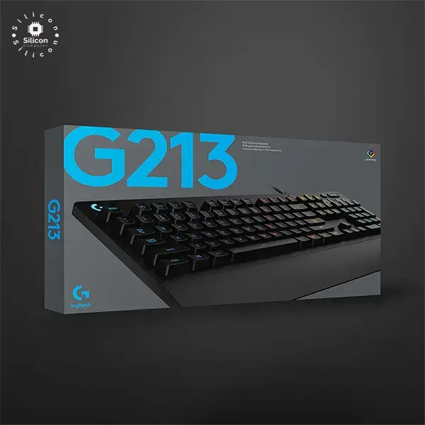 Logitech G213 Prodigy RGB Gaming Keyboard - Black