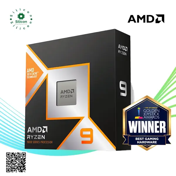 AMD Ryzen 9 9900X3D Gaming and Content Creation Processor