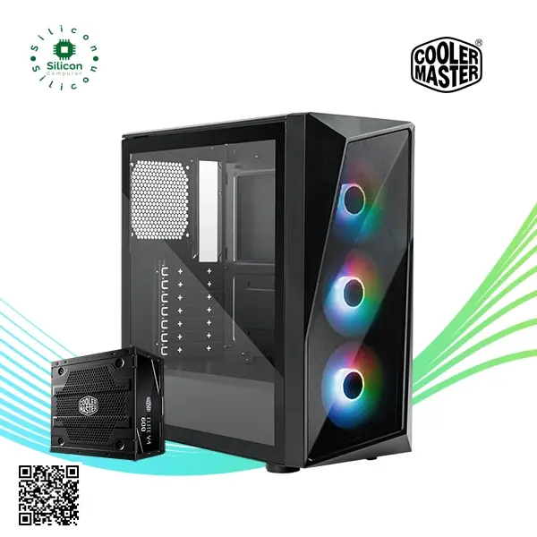 Cooler Master CMP 520 ARGB ARGB Mesh Black PSU 600