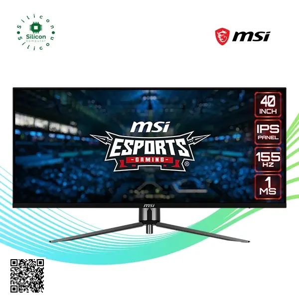 Thumbnail: MSI MAG 401QR Ultra Wide Gaming Monitor 155hz 40-inch IPS panel The UWQHD