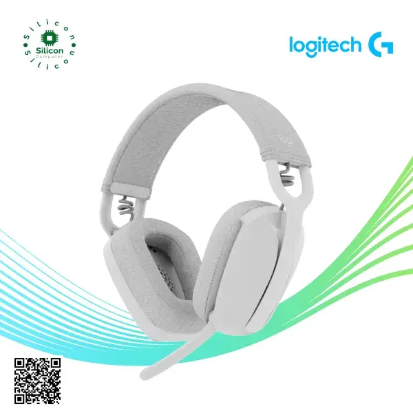 LOGITECH ZONE Vibe 100 Bluetooth Headset White
