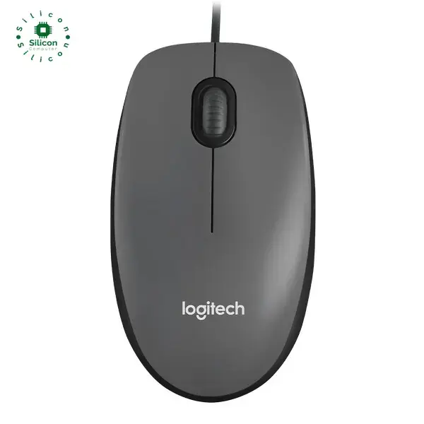 Logitech M90 Wired Mouse USB 1000 DPI Optical Sensor 3 Buttons Ambidextrous