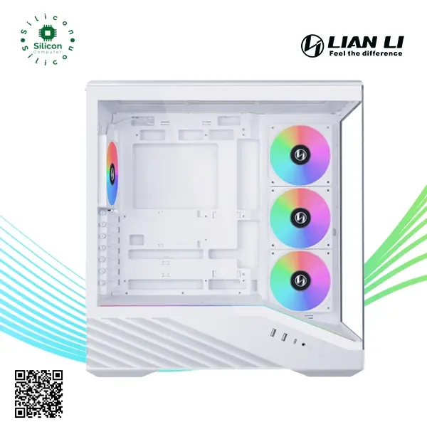 Thumbnail: Lian Li Vector V100R BTF 4 Fan ARGB Type-C White Mid Tower Gaming Case