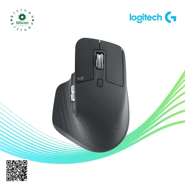 الصورة المصغرة: Logitech MX Master 3S Performance Wireless Mouse Graphite