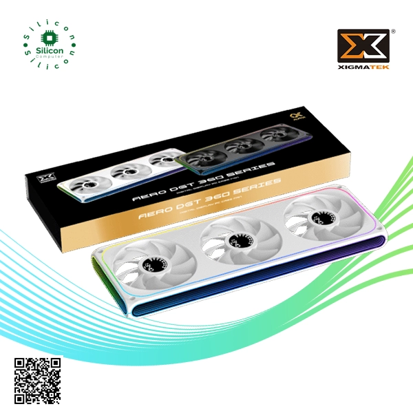 XIGMATEK Aero DGT 360 Digital LCD 3 Fan ARGB