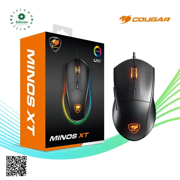 Cougar MINOS XT Gaming Mouse With RGB Lighting
