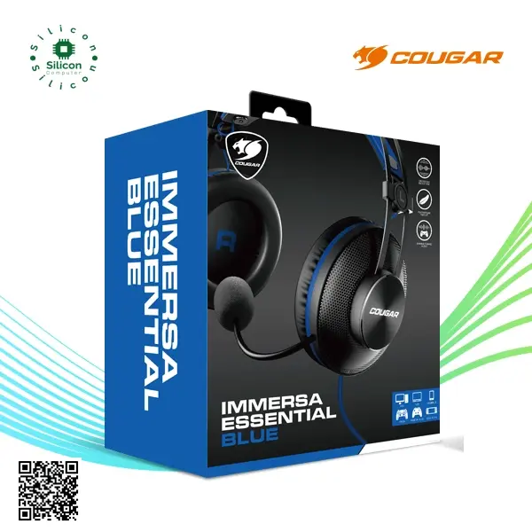 Cougar Immersa Essential Gaming Headset Blue