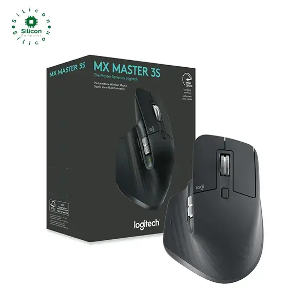 Logitech MX Master 3S Performance Wireless Mouse Graphite
