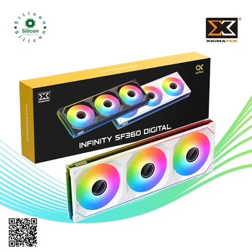 XIGMATEK Infinity SF360 Digital Arctic Argb PWM 360mm