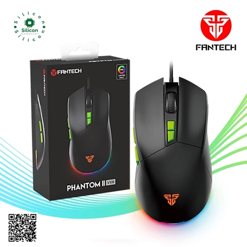 ماوس جيمنج FANTECH PHANTOM II VX6 - أسود