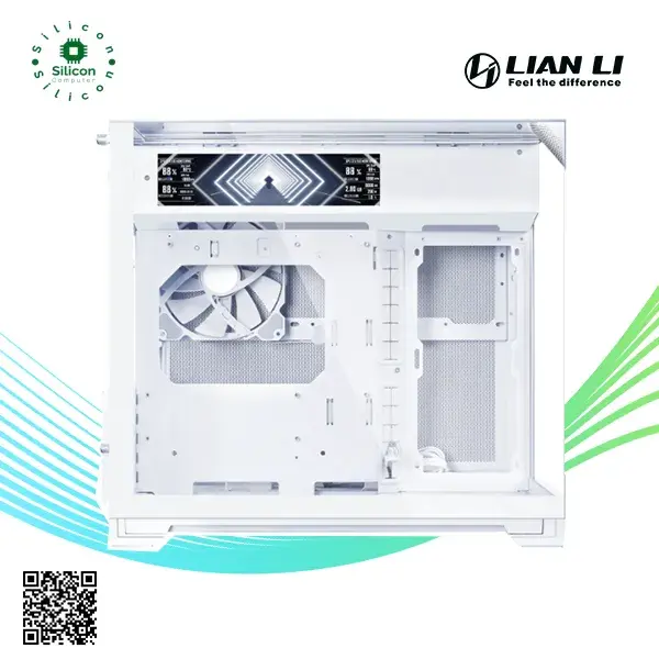Thumbnail: Lian Li O11 Vision M Digital White Micro Tower Gaming Case