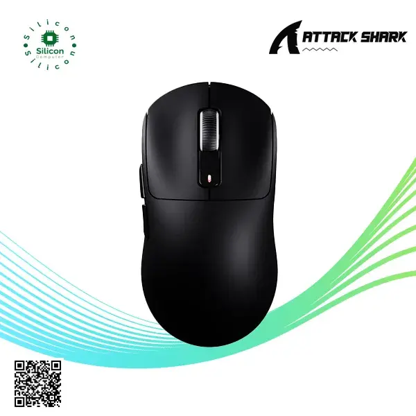 ATTACK SHARK X3 Wireless Gaming Mouse PAW3395 Superlight