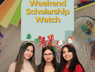 Weekend Scholarship Watch Dec 13th 