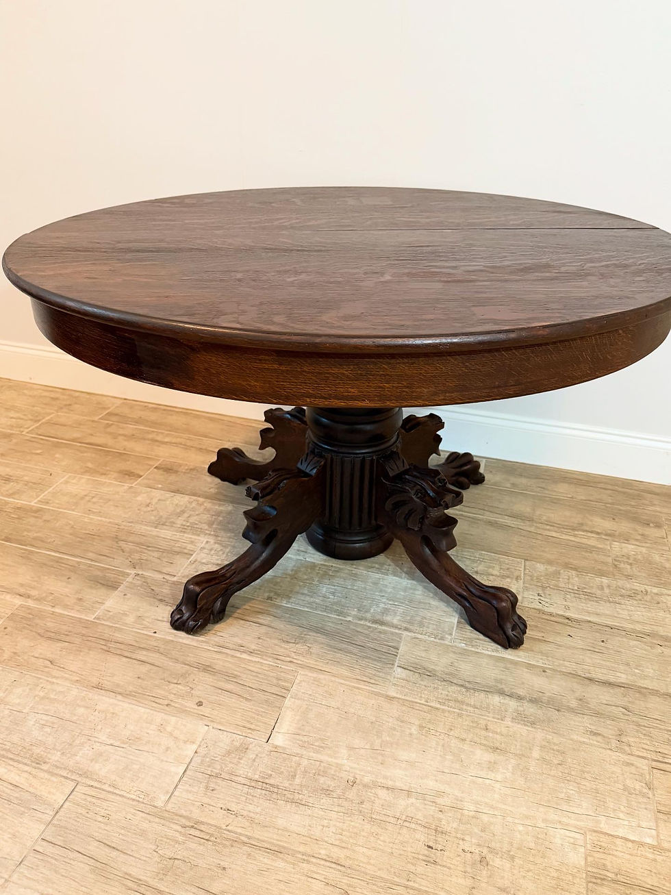 Restored antique table from 1800's
