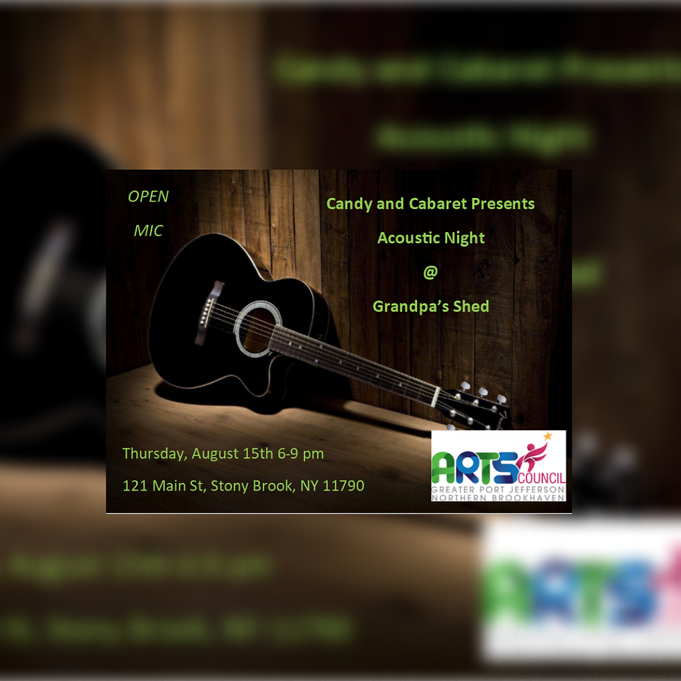 Open Mic Night: Acoustic Night at Grandpa's Shed