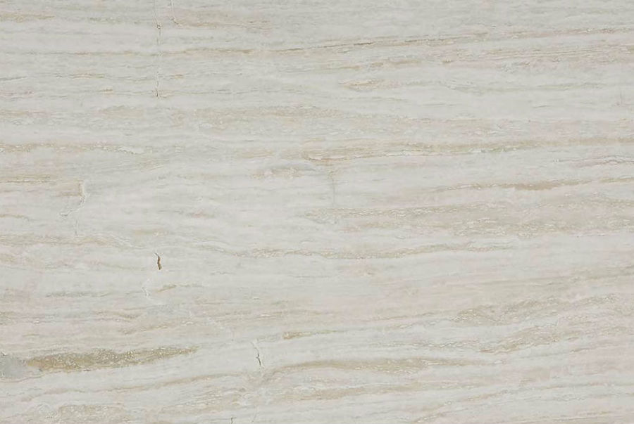 Travertino White — full slab
